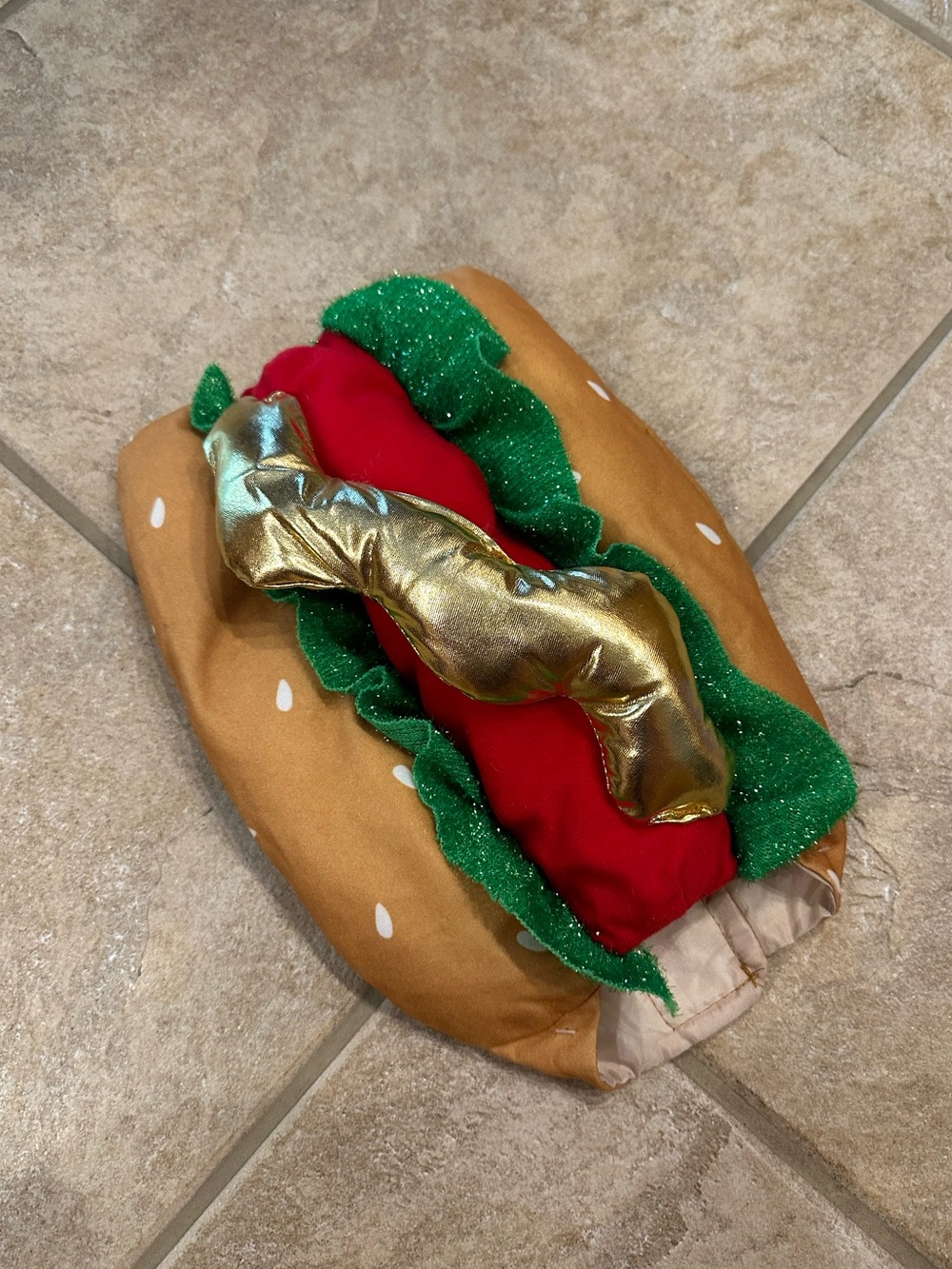 Vibrant Life Hotdog Halloween Costume for Cats or Small Dog